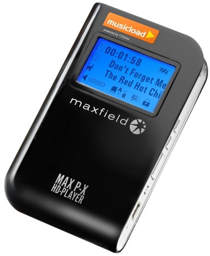MP3 Player: Maxfield P-X 6 Tragbarer MP3-Player 6 GB (inkl. 10,- EUR Gutschein f�r musicload.de)