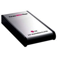 Lautsprecher: LG LMG-100 MPEG4 Player 60GB (externe Festplatte 2,5 Zoll)
