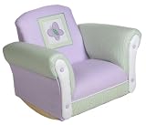 Sweet as a Daisy Upholstered Rocking Chair