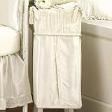 Ivory Satin - Diaper Stacker