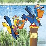 Pattern for Pelican Whirligigs