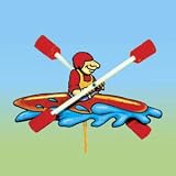 Pattern for Kayaker Whirligig