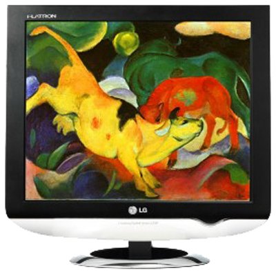Lautsprecher: LG FLATRON L1740B 17 Zoll TFT Monitor TN Panel