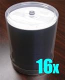 Taiyo Yuden 16X DVD-R Media 4.7GB Silver Thermal Lacquer - 50 Count in Cake Box