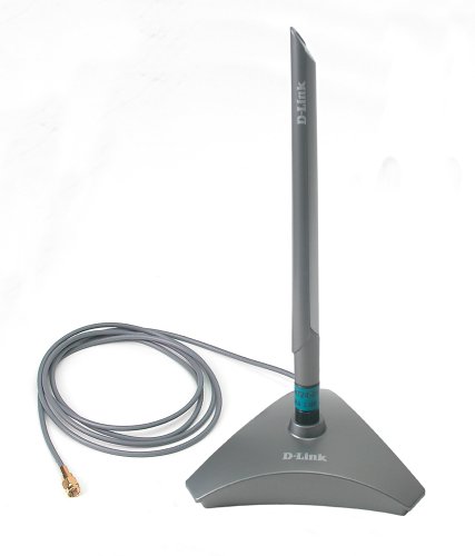 Digitalkameras: D-Link ANT24-0501 Indoor Antenne, 5 dBi, IEEE 802.11b/g, RP-SMA Buchse, 1,5m Kabel Wireless LAN