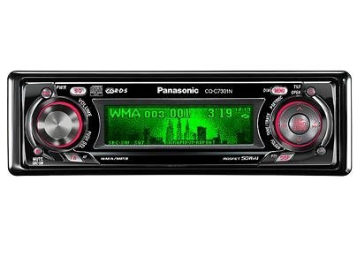 Projektoren: Panasonic CQ-C 7301 N MP3-CD-Tuner