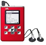 Sony NW-HD5 20GB Network Walkman / MP3 Digital Audio Player - Red