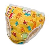 Medium: Imse Vimse Yellow Sea Animals Swim Diaper (15-22 lbs)