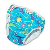 Small: Imse Vimse Turquoise Sea Animals Swim Diaper (11-17 lbs)