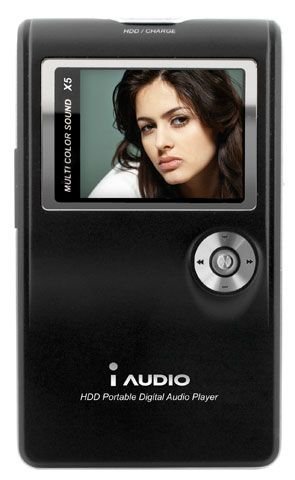 Navigationssysteme: iAudio X5 Tragbarer MP3-Player 20 GB