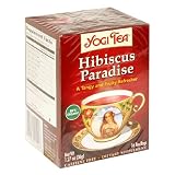 Yogi Tea Hibiscus Paradise, Tea Bags, 16-Count Boxes (Pack of 6)