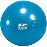 Body Sculpture 76cm (30") Anti Burst Blue Exercise Gym Ball with 6" Pump