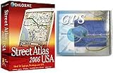Delorme Street Atlas 2007 with 32 channel slim bluetooth GPS receiver for PDA, IPAQ, PALM, and laptops