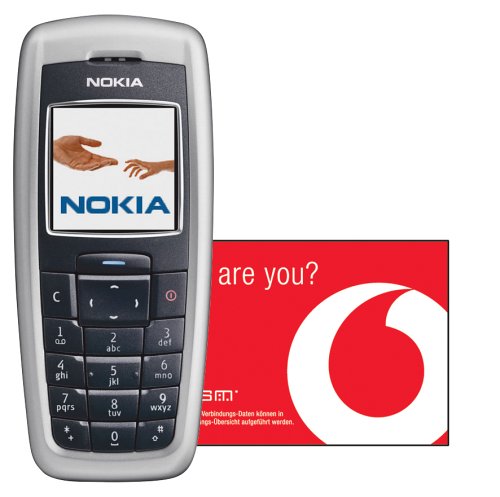 NoteBook: Nokia 2600 CallYa Prepaid Handy mit 10,- Euro Startguthaben (Vodafone)