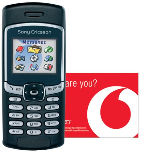 Festplatten: Sony Ericsson T290i CallYa Prepaid Handy mit 10,- Euro Startguthaben (Vodafone)