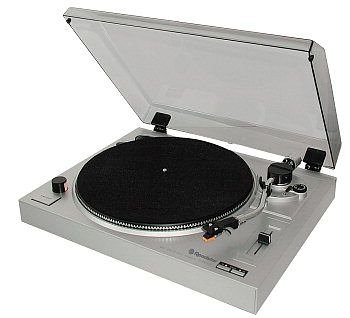 Speicherkarten: Roadstar TTL 8743 DJ Manueller Plattenspieler silber