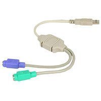 Speicherkarten: Revoltec USB auf PS2 Adapter f�r USB-M�use