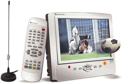NoteBook: NTP Grand 7 Tragbarer Fernseher inkl. DVB-T Receiver silber