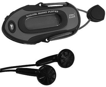 Digitalkameras: dnt Sporty2 Tragbarer MP3-Player 256 MB orange/grau