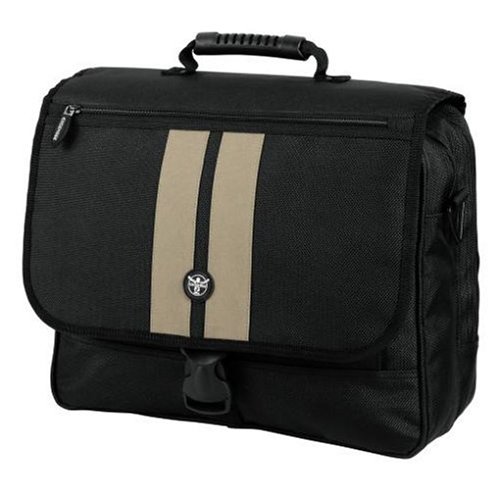 Camcorder: Chiemsee Notebooktasche "Marrakesh 25" Schwarz/Beige