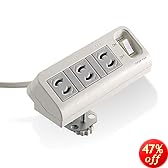 ELECOM �d���^�b�v �f�X�N�ɌŒ�p �W���X�C�b�`�t 3�� T-DK2320CBS