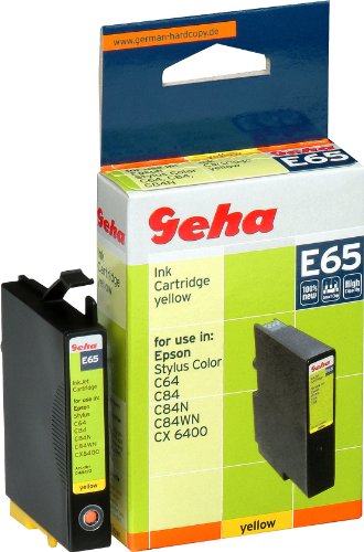 Handys Ohne Vertrag: Geha Patrone E65 Tinte gelb Stylus C64/C84/CX6400