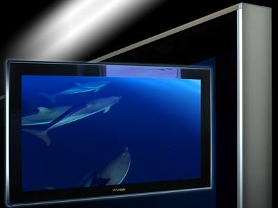 Heimkinosysteme: Hyundai Plasma TV Technology 2005 Perfektion in Glas & Alumin