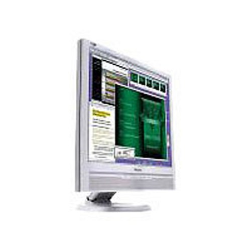 Projektoren: Philips 190B6CS 19 Zoll TFT Monitor silber DVI mit Perfect Panel (Kontrast 600:1, 8ms Reaktionszeit)