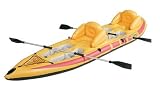 Coleman Two-Person Inflatable Sit-On-Top Kayak with Two Paddles