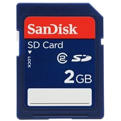 SanDisk 2 GB SD Memory Card ( SDSDB-2048-A11, Retail Package)