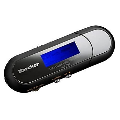 Kompaktanlagen: Karcher MP-202 Tragbarer MP3-Player 512 MB mit Radio