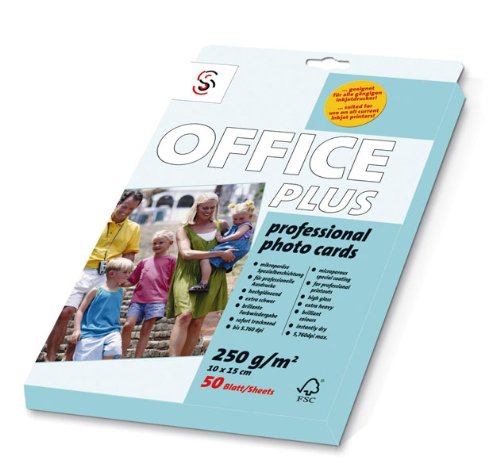 Handys ohne Vertrag: G. Schneider Office Plus Professional Photo, micropor�s Papier 100x150mm 50 Blatt 254g/m� Tintenstrahldrucker