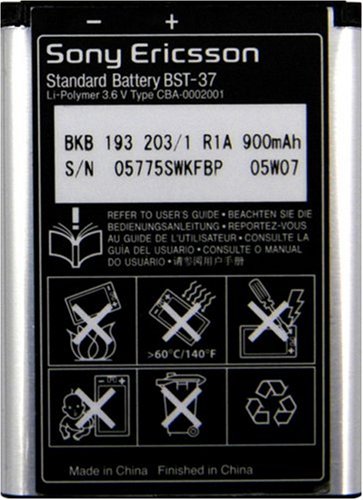 Festplatten: SonyEricsson Akku 900 mAh Li-Polym. BST-37 f�r K750i/ W800i/ Z520i