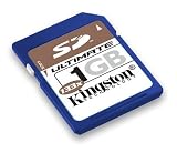 Kingston 1 GB Secure Digital Ultimate Memory Card ( SD/1GB-U )