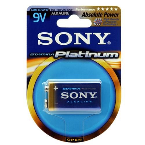 Festplatten: Sony 6 AM 6 PT B1A 1er Blister Alkaline Stamina Platinum E-Block E 6LR61 9V