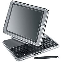 Heimkinosysteme: Hewlett Packard tc1100 Tablet PC 10,4 Zoll XGA Notebook (Intel Celeron M 1GHz, 256MB RAM, 40GB HDD)
