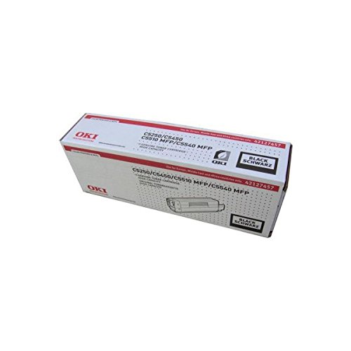 DVD Player: Oki Toner C 5250 Black 5k (42127457) f�r C5250, 5450, 5510MFP, 5540MFP