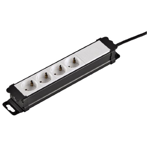 Heimkinosysteme: Hama Steckdosenleiste Mid Class 4fach 45�