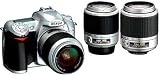 Nikon D50 �V���o�[ �f�W�^����჌�t�J���� �_�u���Y�[���L�b�g�kAF-S DX �Y�[�� �j�b�R�[�� ED 18�`55mm F3.5�`5.6G�EAF-S DX �Y�[���j�b�R�[�� ED 55�`200mm F4�`5.6G�l