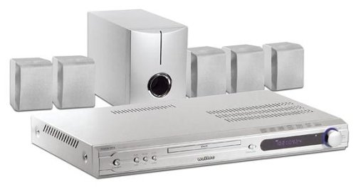 TFT Monitore: Waitec Vision HTX Heimkino-System (DivX-zertifiziert) silber