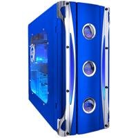 Elektronik und Foto: Apevia X-Cruiser blue PC Geh�use MidiTower 4 x 5.25 Blau