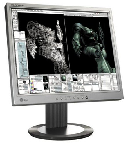Lautsprecher: LG L2013P 20 Zoll TFT Monitor silber/grau DVI