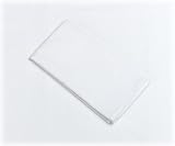 Croscill 60-by-84-Inch Oval Tablecloth with 6 Napkins, White