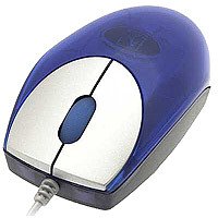 Elektronik und Foto: A-Four Tech MOP-17 Maus optisch PS/2 + USB 3 Tasten +Tastenrad silber