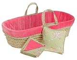 Moses Basket Set - Cherry Blossom