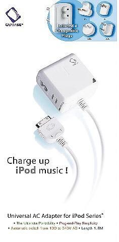 Camcorder: Capdase Universal AC Adapter for iPod Series