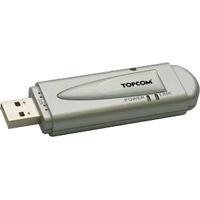 TV Ger&auml;te: Topcom Skyracer USB-Stick 54Mbps V.2, WLAN USB-Stick mit 128-bit WEP-Verschl�sselung