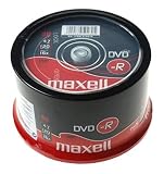 Maxell DVD-R 16x 120min 4.7GB (50 Spindle Pack)