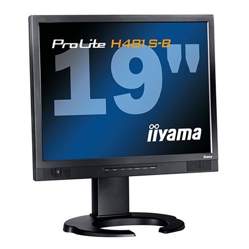 Navigationssysteme: Iiyama PRO LITE H481S-B 19 Zoll TFT Monitor schwarz/anthrazit DVI