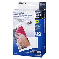 Festplatten: Sony SVM-F80P 80 Blatt Fotopapier f�r DPP-FP30 und -FP50